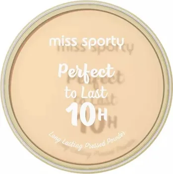 Pudr Miss Sporty Perfect to Last 10H pudr 050 Transparent 9 g