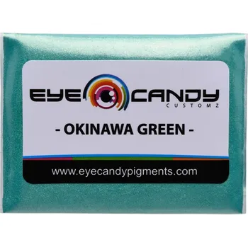 barva a nátěr na dřevo Okinawa Green - Eye Candy Pigments Hmotnost: 5 g