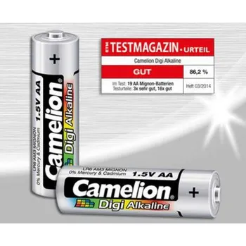 Článková baterie Camelion 4ks baterie DIGI ALKALINE AA/LR6 blistr baterie alkalické (cena za 4pack) 11210406