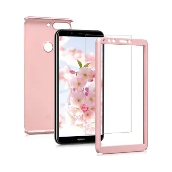 Pouzdro pro Huawei Y7 Prime (2018) - růžová