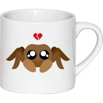 Hrnek espresso (Lungo) s potiskem Roztomilý pavouk