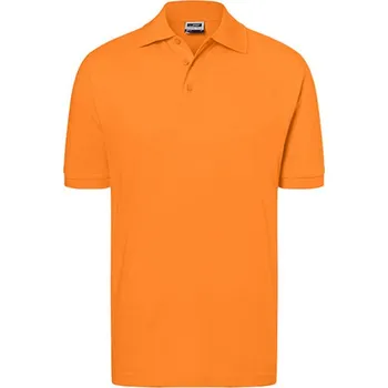 Pánské tričko James&Nicholson Unisex polokošile JN070 Orange 3XL