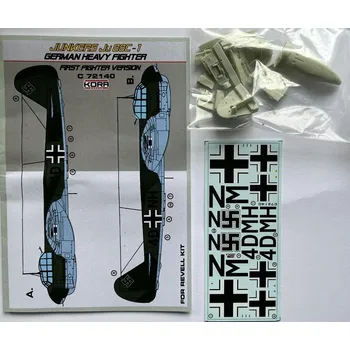 Plastikový model 1/72 Junkers Ju 88C-1 Conv.set (REV)