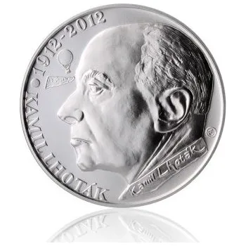 2012 - Stříbrná mince Kamil Lhoták, b.k.
