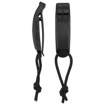Vybavení pro přežití Píšťalka Signal Whistle Molle [sada 2 ks] černá