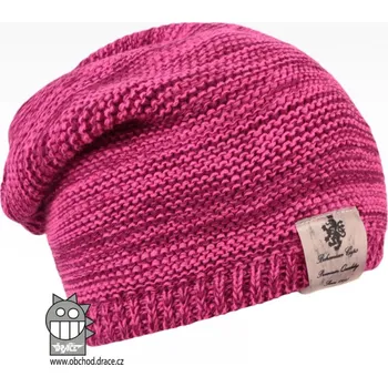 Čepice Pletená čepice Dráče - Colors 25, růžový melír NEON Barva: Růžová, Velikost: 48-50