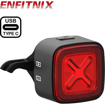 Cyklosvítilna Enfitnix Cubelite III zadní