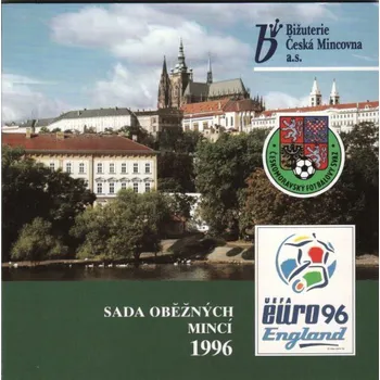 Sada oběžných mincí České republiky 1996 - ME ve fotbale