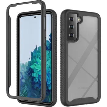 Pouzdro na mobilní telefon Pouzdro Samsung Galaxy S22 Plus Techsuit - Defense360 Pro + ochrana obrazovky, černé