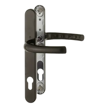 Dveřní kování HOPPE Bezpečnostní kování Tokyo Provedení: klika - klika, Povrch: F8707 tmavě hnědá, Rozteč: 92 mm