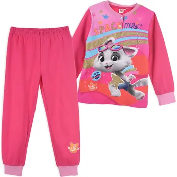 Dívčí pyžamo Dívčí pyžamo 44 CATS tmavě růžové Velikost: 98
