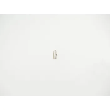 Podvazkový pás Koncovka na stuhu stříbrná 2,2 cm