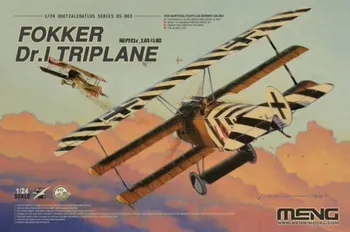 Plastikový model Meng Model Fokker Dr.I Triplane 1:24