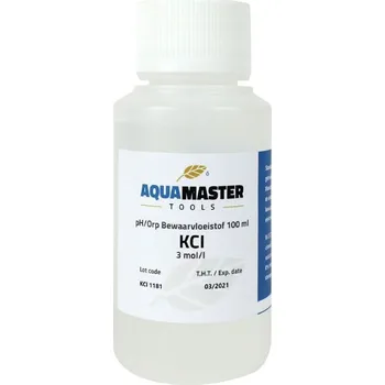 Dezinfekce Aqua Master Tools KCl 3 mol-l 100 ml, uchovávací roztok BOX 18 ks
