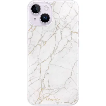 Telefonní příslušenství Odolné silikonové pouzdro iSaprio - GoldMarble 13 - iPhone 14