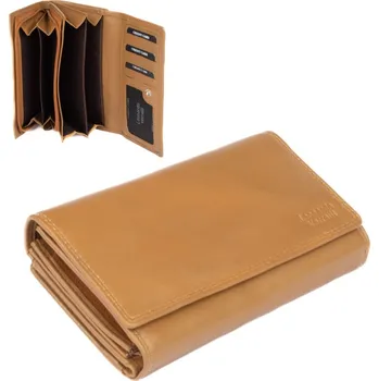 Peněženka Leonardo Verrelli Dámská peněženka hnědá