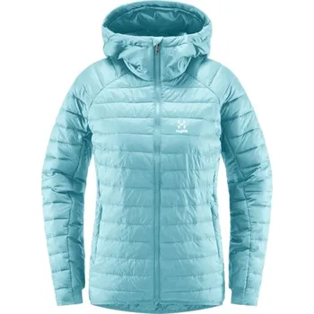 W Bunda Haglofs Spire Mimic hood dámská světle modrá - XS, XS, XS