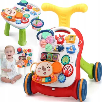 Dětské chodítko Majlo Toys Music Stroller 2v1