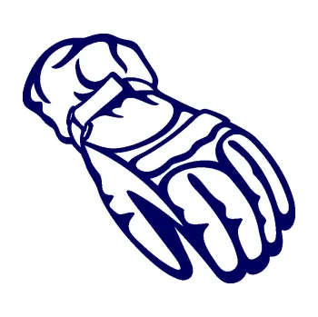 Samolepící dekorace SAMOLEPKA Motorkářské rukavice 003 pravá (23 - tmavě modrá) NA AUTO, NÁLEPKA, FÓLIE, POLEP, TUNING, VLASTNÍ TEXT, TISK, AUTOSAMOLEPKY.cz, POLEPY, OBRÁZEK, LOGO, SAMOLEPKY