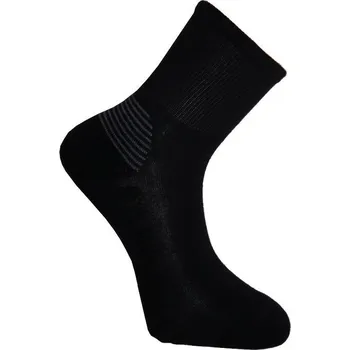 Pánské ponožky EXTRA BOX - BX-MEDIC bambusové masážní ponožky BAMBOX - 4páry 35-38 černá