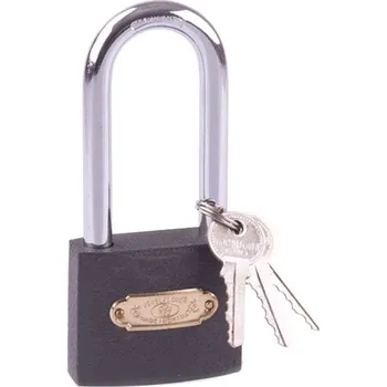 Visací zámek Lobster Zámek visací ocelový 63mm prodloužený