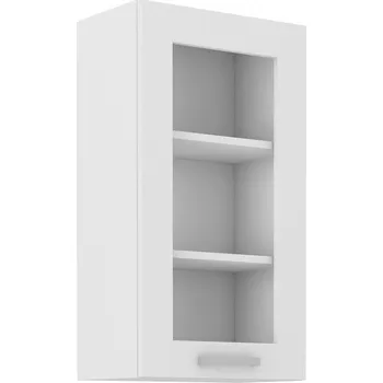 Kuchyňská skříňka Vysoká horní skříňka LUNNA BÍLÁ 40 GS-90 1F