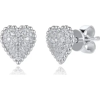 Náušnice Náušnice SILVERINO se zirkony 8610