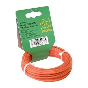 Struna do sekačky Struna do sekačky kulatá ¤3mm/15m GOLDEN ECO