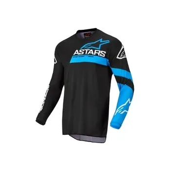 Moto dres Mx Dres Alpinestars Fluid Chaser Black/Blue Neon, Velikost XXL