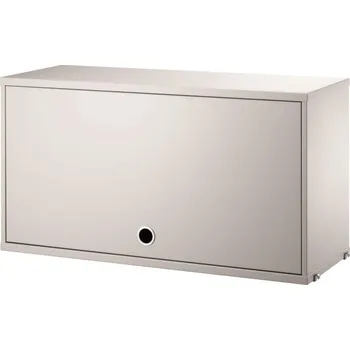 Komoda String Komoda String Cabinet with flip door, beige