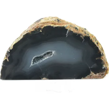 Přírodní kámen Geoda achát s dutinou Brazílie 241g