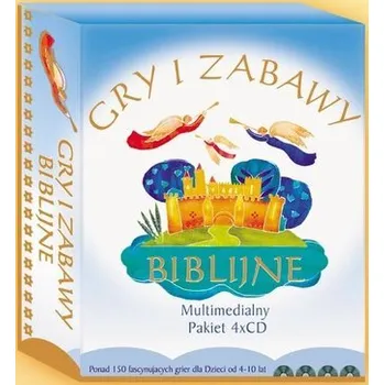 DVD film Gry i zabawy biblijne. Pakiet 4 PC CD-ROM - Praca zbiorowa