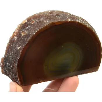 Přírodní kámen Achát geoda z Brazílie 368g