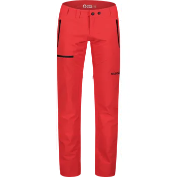 Dámské kalhoty Dámské kalhoty NORDBLANC BOBBISH NBFPL7771 ČERVENÁ 44