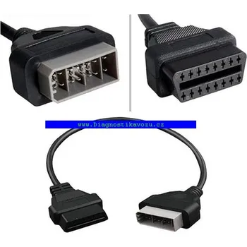 Autodiagnostika redukce NISSAN 14pin na OBD 2 R14N - C2