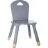 dětská židle Atmosphera Douceur šedá