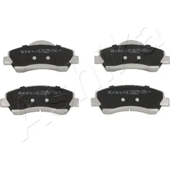 Brzdová destička Sada brzdových destiček, kotoučová brzda ASHIKA 50-00-0645