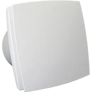 Domácí ventilátor Dalap BFZW ECO 125 úsporný a tichý axiální ventilátor s doběhem a hygrostatem