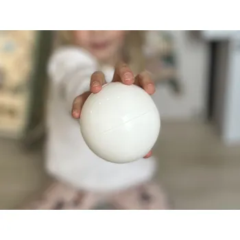 Dětský bazének ELIS DESIGN Míčky do bazénku 50 ks barva: Bílá