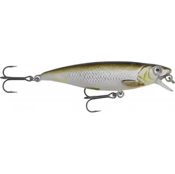 Umělá nástraha Wobler Savage Gear SG 3D Twitch Minnow 8cm 8.5g SS 02-Green Silver Ayu 1ks