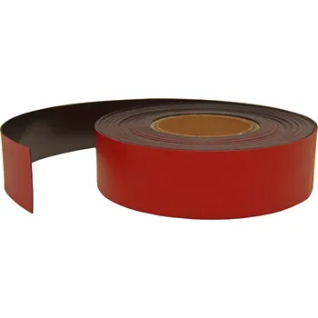 Magnetický pásek červený 50x0.7 mm