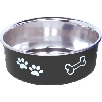 Miska pro psa Nobby Nobby Fusion nerez miska s plast. opláštěním černá 1,8 l