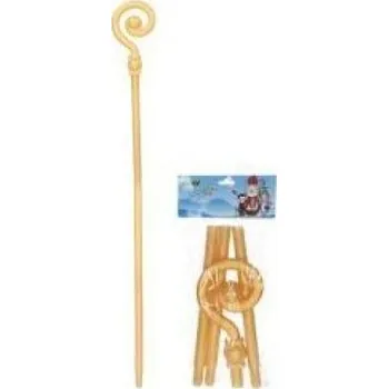 Karnevalový doplněk Berla Mikuláš, 117cm