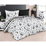 Matějovský Holy bavlna bílé/šedé 140 x…