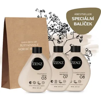 Kosmetická sada Zenz Organic Dárkový balíček ZENZ Deep Wood