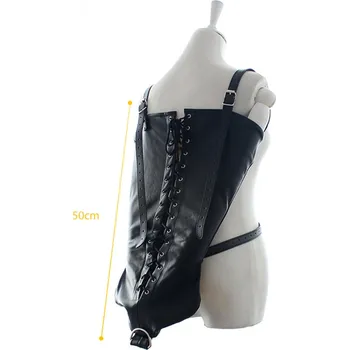 Bondage vak na ruce se šněrováním