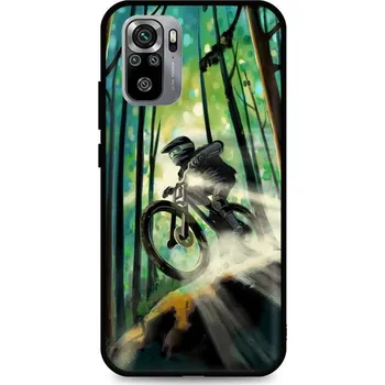 Pouzdro na mobilní telefon Kryt Xiaomi Redmi Note 10S silikon Mountain Bike (obal neboli pouzdro na Xiaomi Redmi Note 10S)