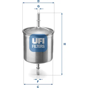 Autodíl Palivový filtr UFI 31.846.00