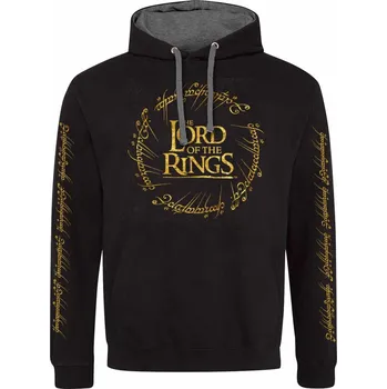 Pánská mikina Heroes Inc. Lord of the Rings pánská mikina černá S