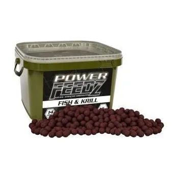 Boilies Starbaits Boilies Power Feedz Fish & Krill 20mm 1,8kg